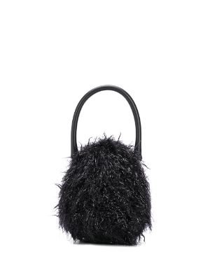 black mini furry purse - Google Search