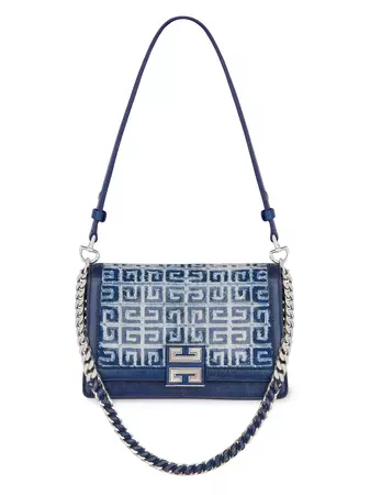 Shop Givenchy Medium 4G Multicarry Bag In 4G Denim | Saks Fifth Avenue