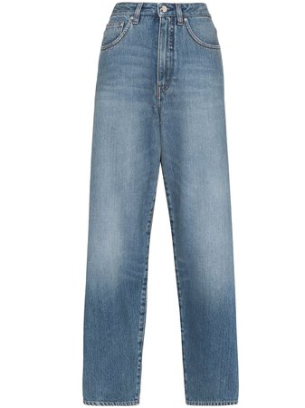 Totême High Rise wide-leg Jeans - Farfetch