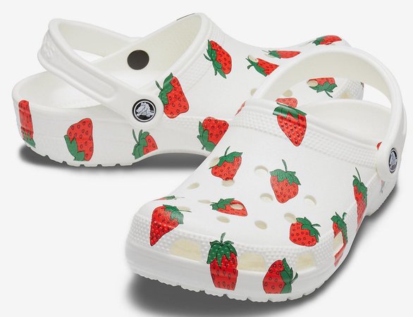 strawberry crocs