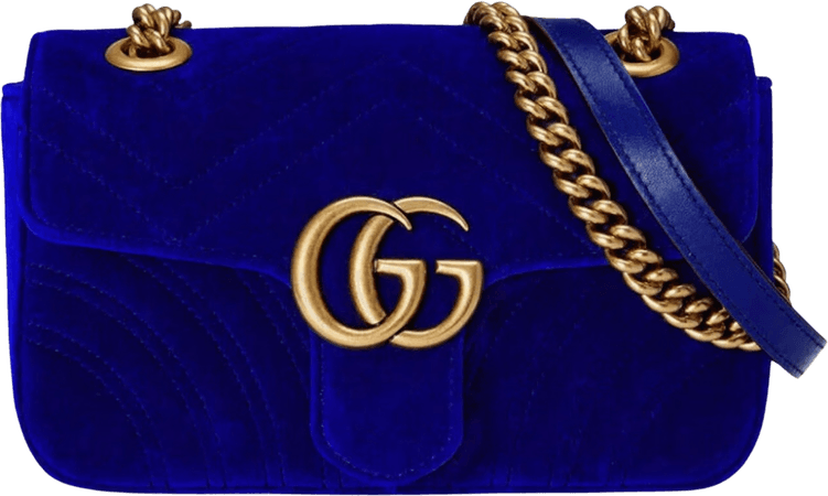 GG purse blue