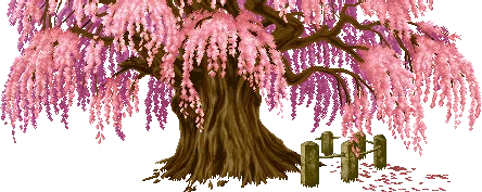 Sakura tree png filter pixel pink cherry Japanese
