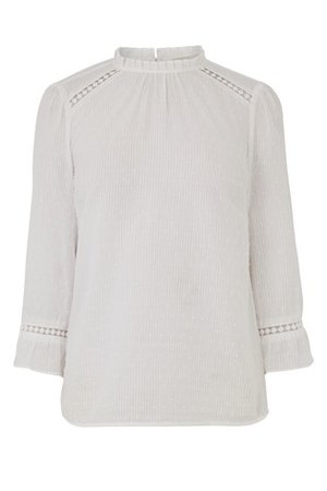 Buy Oasis White Dobby Cotton Prairie Top from the Next UK online shop