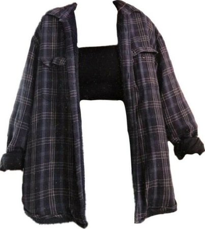 flanel vintage outfit