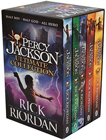 Percy Jackson & the Olympians 5 Children Book Collection Box Set (The Lightning Thief, The Last Olympian, The Titan's Curse, The Sea of Monsters, The Battle of the Labyrinth): 9789124369224: Amazon.com: Books