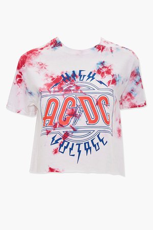 ACDC Tie-Dye Tee | Forever 21
