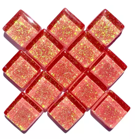 Sparkling Pink Mini Glitters – Meisha Mosaics