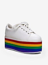 Rainbow shoe