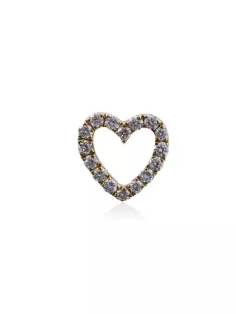 Loquet diamond heart charm $312 - Shop SS19 Online - Fast Delivery, Price