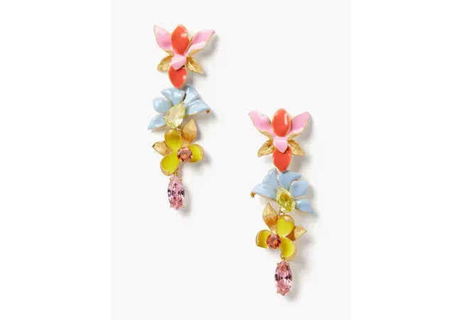 Floral Frenzy Statement Earrings | Kate Spade New York
