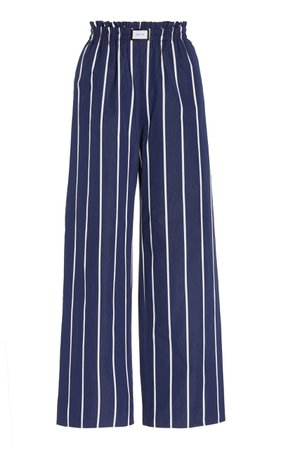 Janeiro Striped Cotton Pants By Yaitte | Moda Operandi