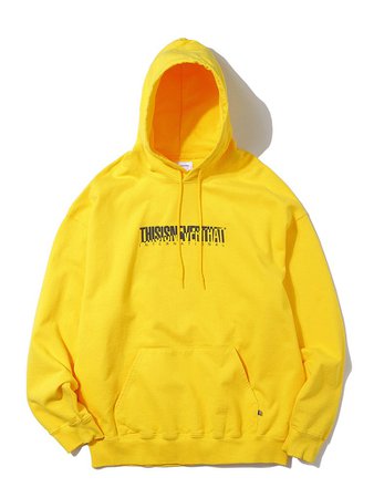CP-INTL. Hooded Sweatshirt Yellow – thisisneverthat
