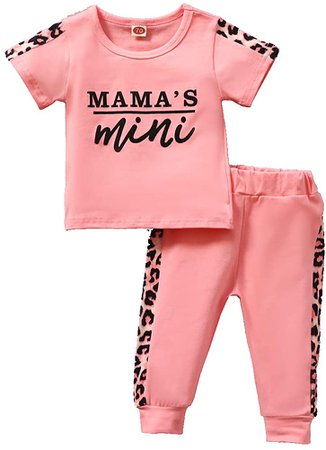 Amazon.com: Newborn Baby Girl Clothes Outfits Long-Sleeve Hoodie Sweatshirt Floral Pants Toddler Girl Clothing Set(MiniMaPinkShort/100): Clothing