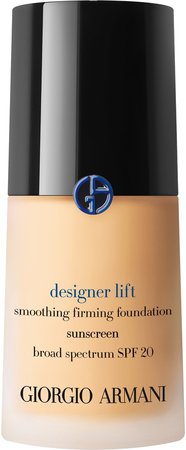 Designer Lift Smoothing Firming Full Coverage Foundation with SPF 20