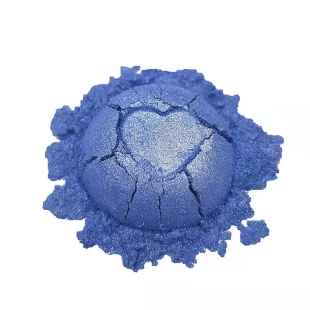 Blue Periwinkle Cosmetic Grade Pearl Mica Powder Pigment for Epoxy Resin Wax Melts Bath Bombs Soaps Candles Make Up Eye Shadow Lip Gloss