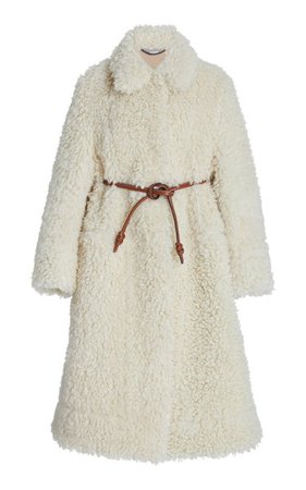 Belted Faux Fur Coat By Stella Mccartney | Moda Operandi