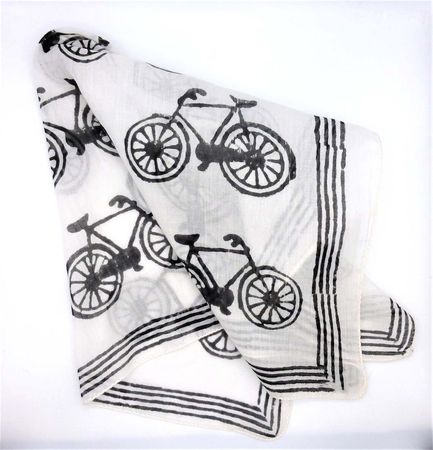 Bicycle Pattern headscarf