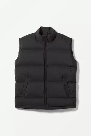 Layer Puffer Vest - Black - Jackets & coats - Weekday DK