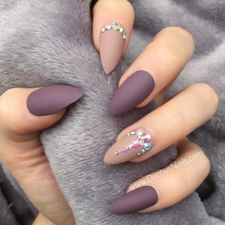 purple-nails-designs-almond-ma.jpg (667×667)