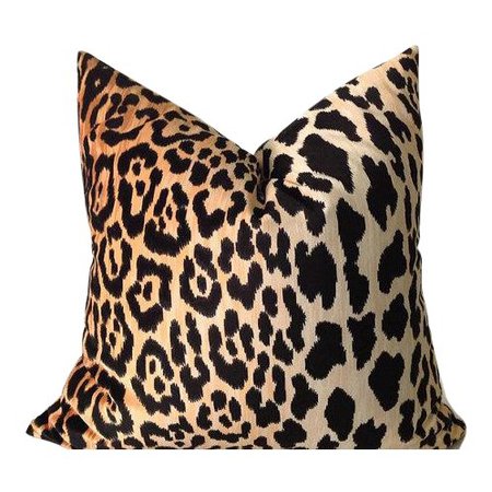 Leopard Velvet Pillow Cover | Chairish