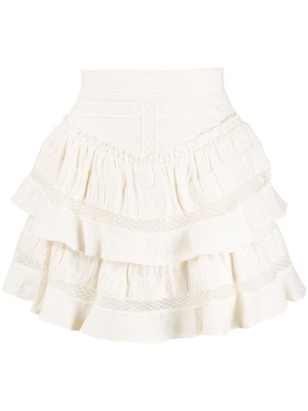 Iro Ruffled Mini Skirt
