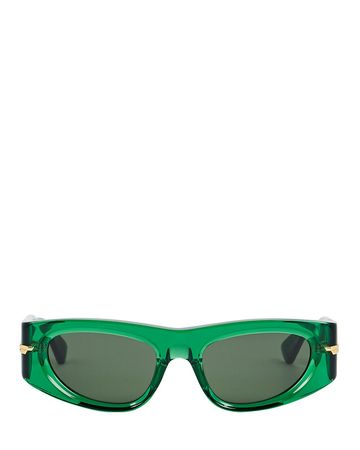 Bottega Veneta Angle Cat Eye Sunglasses | INTERMIX®