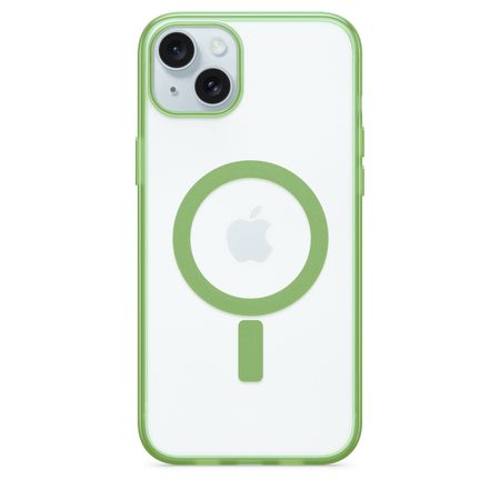 Étui Lumen Series avec MagSafe d’OtterBox pour iPhone 15 Plus - Vert - Apple (FR)