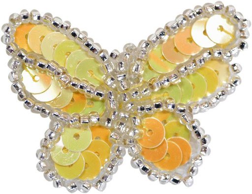 yellow butterfly hair clip - Google Search