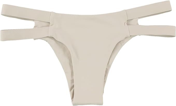 Amazon.com: Tavik Womens Chloe Side Straps Bikini Swim Bottom, Beige, Medium : Clothing, Shoes & Jewelry