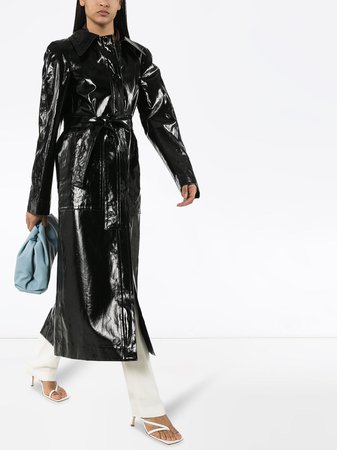 Lemaire Belted Coated Trench Coat - Farfetch