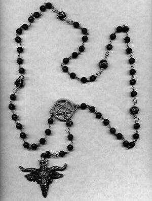 gothic wendigo demon necklace