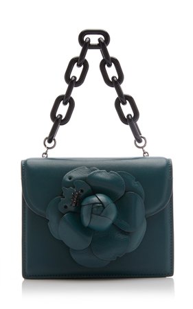 Mini Tro Nappa Top Handle Bag by Oscar de la Renta | Moda Operandi