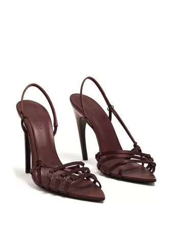 Nensi Dojaka Slingback Leather Sandals - Farfetch