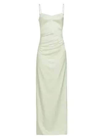Shop Gauge81 Vona Wool-Blend Gathered Gown | Saks Fifth Avenue
