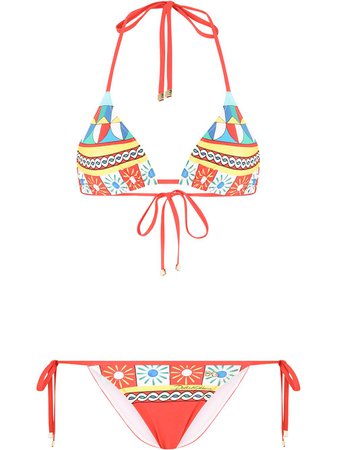 Dolce & Gabbana Bikini Med Grafiskt Tryck - Farfetch