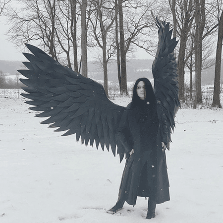 Halloween 3D Angel Devil Big Wings – Daily America