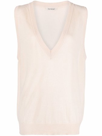 There Was One Sleeveless Cashmere Jumper - Farfetch