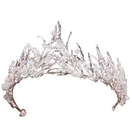 Amazon.com : Miranda's Bridal Women's Bridal Tiaras Pageant Queen Crown Pearl Headbands for Shooting : Beauty & Personal Care