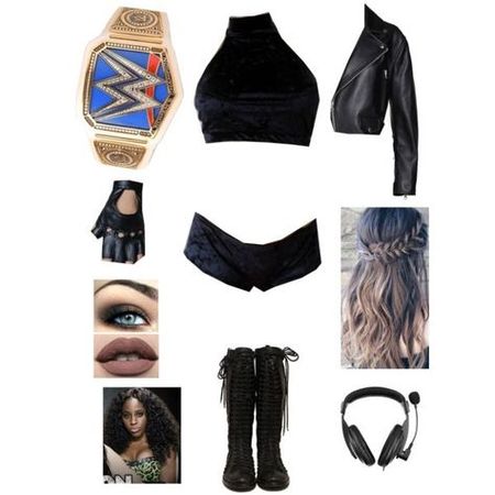 pink and black wrestling gear femle - Google Search