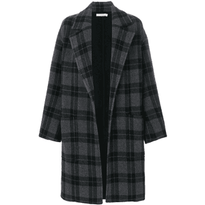 tartan button up coat for $1,314.20 available on URSTYLE.com