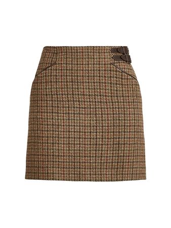 Ralph Lauren Collection
Millard Plaid Mini Skirt
