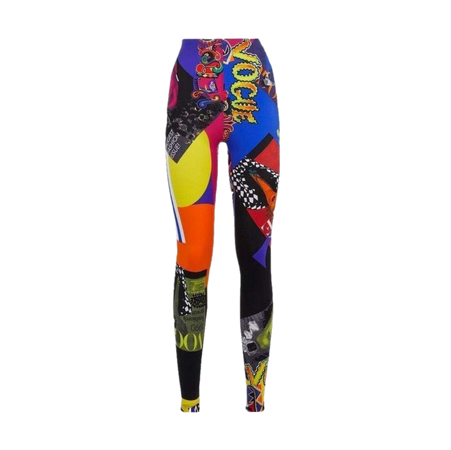 Versace graphic pants