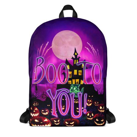 boo to you backpack