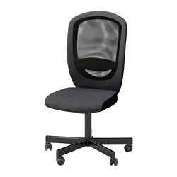 FLINTAN Swivel chair - Vissle gray - IKEA
