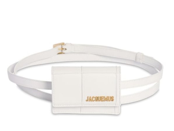 Jacquemus Belted white bag