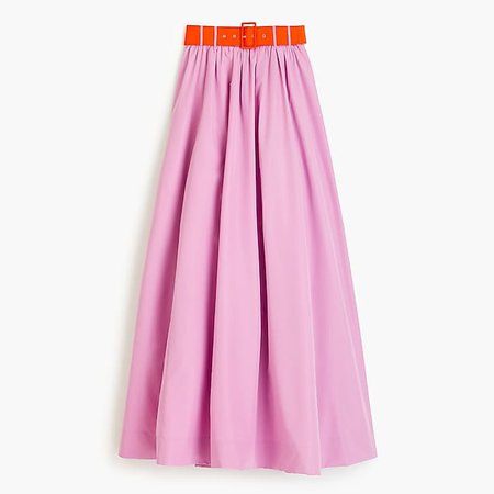 Taffeta belted ball skirt - Women's Dresses | J.Crew