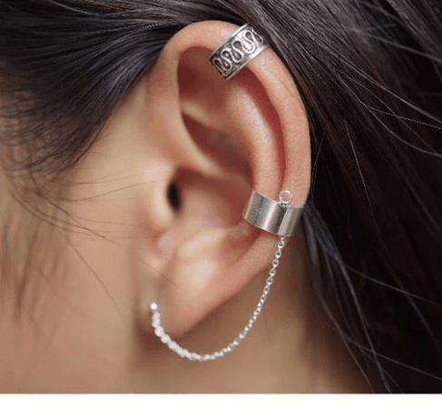 silver ear cuff - Google Search