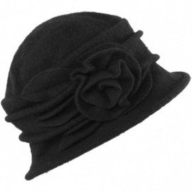 lady-s-vintage-fleece-wool-blend-cloche-bucket-hat-floral-trimmed-black-cd18hezcuin.jpg (270×270)