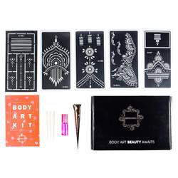 Henna Tattoo Kit with 5 Stencils of Your Choosing | Shop Mihenna