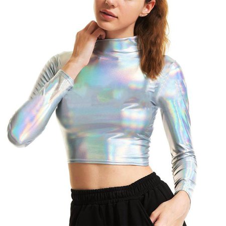 holographic shirt womens - Google Search